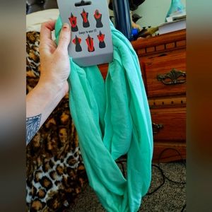 Teal Eternity Scarf
